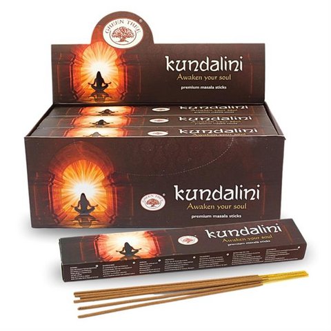 Green Tree Kundalini Hand Rolled Natural Incense Sticks