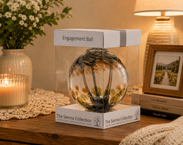 10cm Spirit Ball - Fiançailles - Argent Pastel