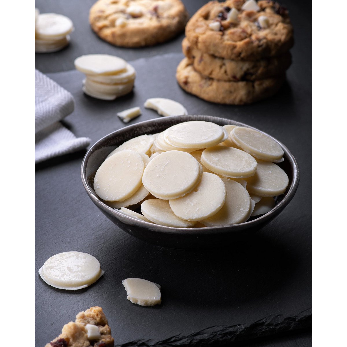 Gocce di cioccolato bianco | Senza zuccheri aggiunti | 300 g