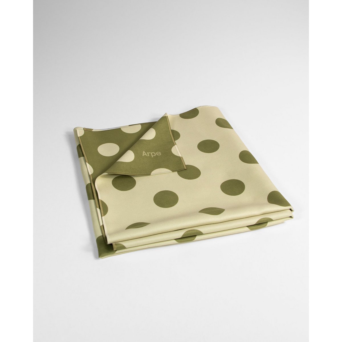 Towel Dots Olive Green