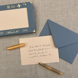 Notecard Set / Blanko / Pale Blush / Sustainable
