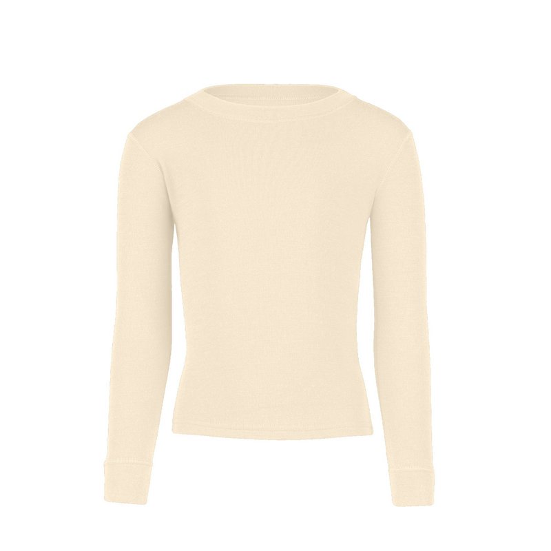 T-shirt à manches longues pour enfants 250 Merino Natural