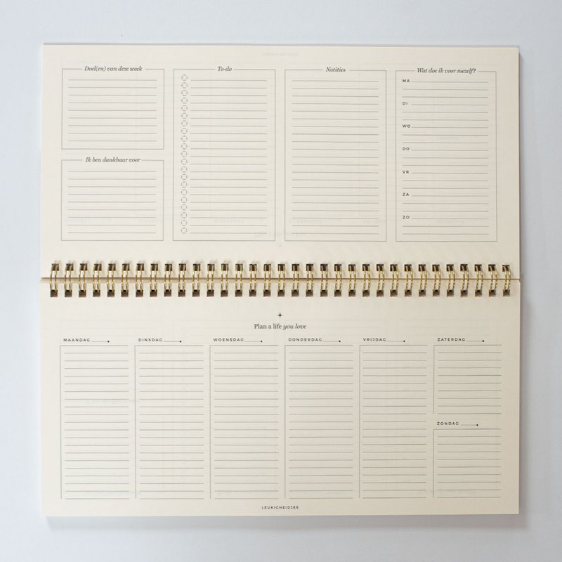 Desk planner