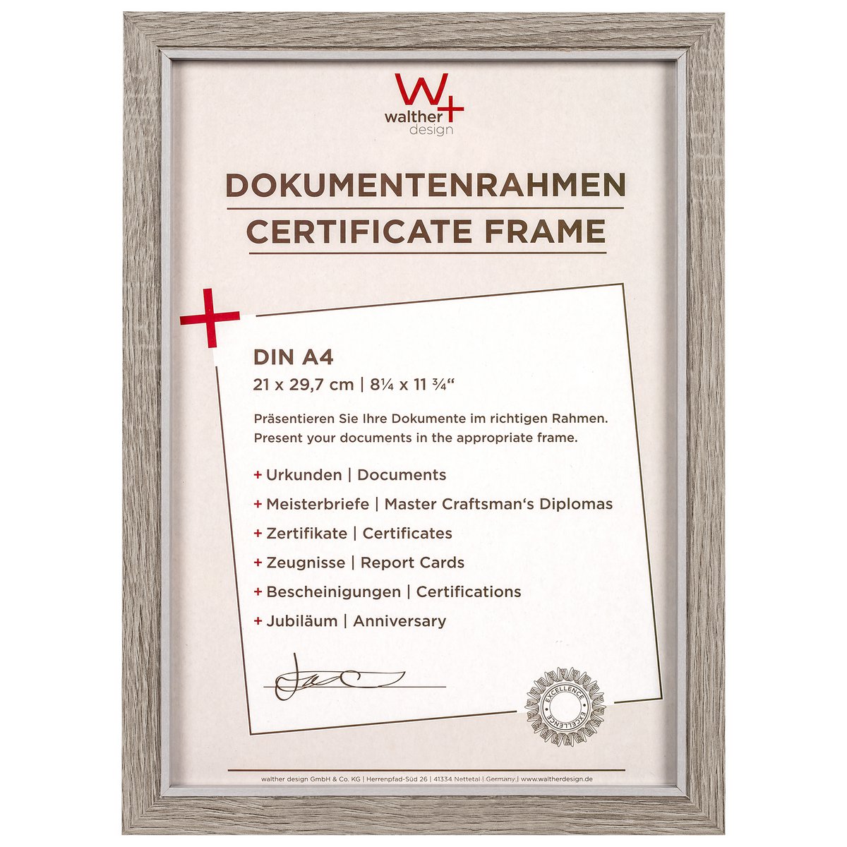 Hygge MDF wooden frame