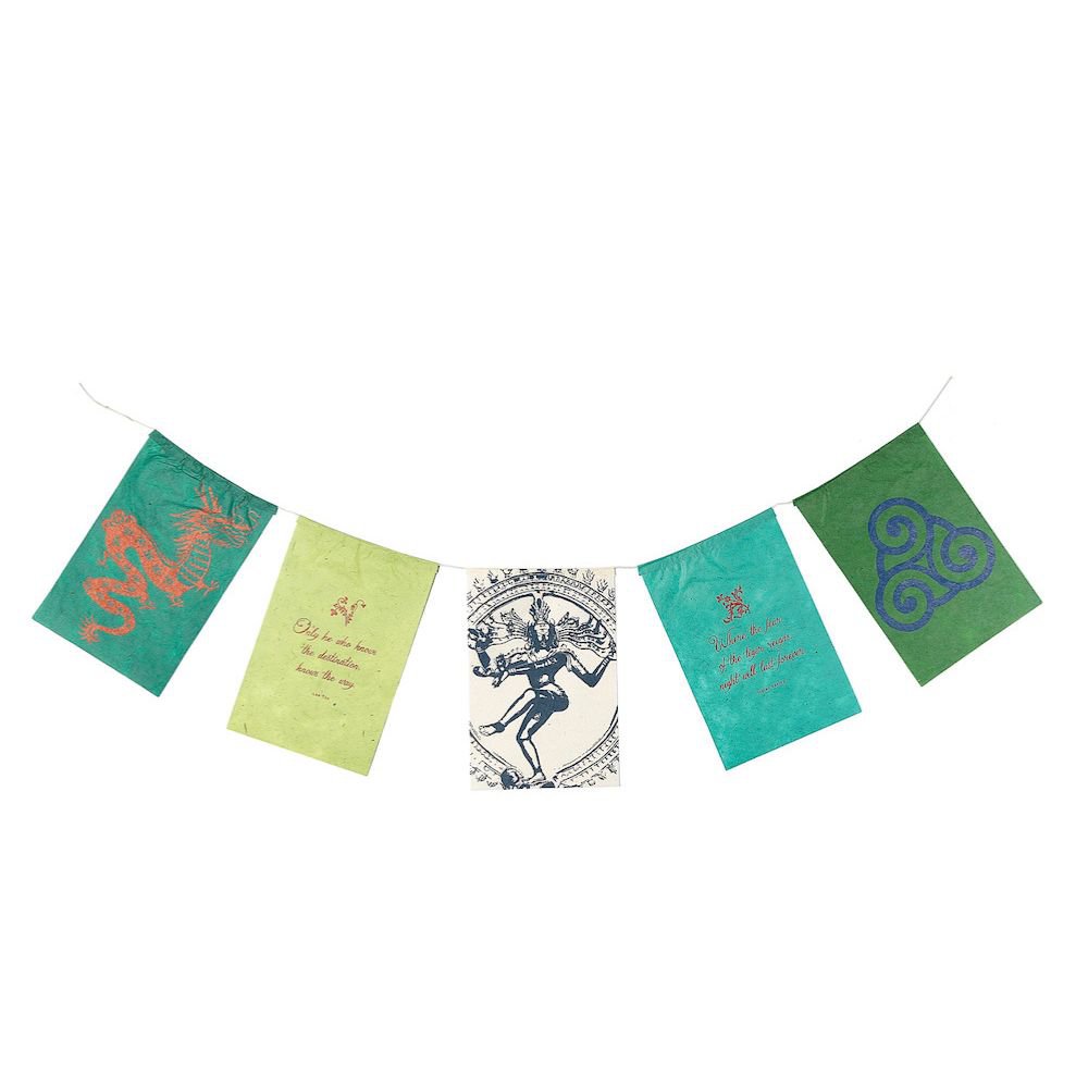 Wishing flags | Strenght | Greeting Card