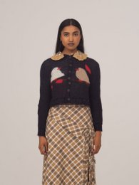 Carolina Bird Knit Cardigan
