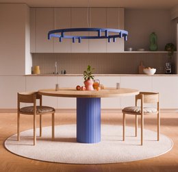 FOURTY ROUND LED Terrakotta-Pendelleuchte
