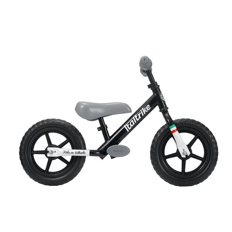 Pista - Balance Bike Steel - EVA Wheels - Black - 2/5 years