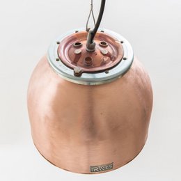 Koperen hanglamp "Flens M"