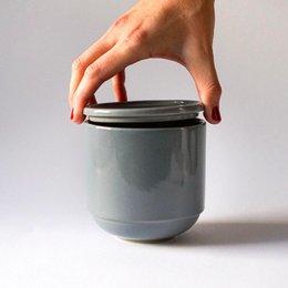Large mug Mox Mathilde - fjord blue - 500ml - without lid