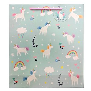 Eenhoorn magische cadeautas extra groot