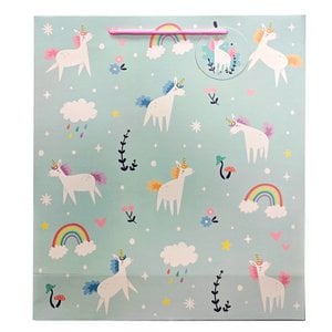Eenhoorn magische cadeautas extra groot