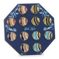 Pillendose bundle round, Ø 5cm