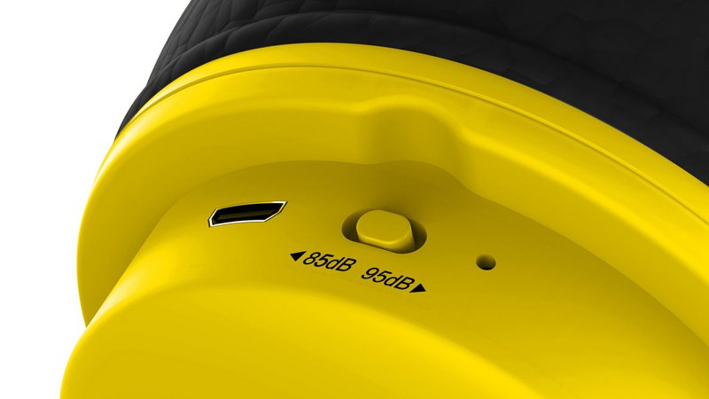 Pokemon - Jaune - casque Bluetooth junior