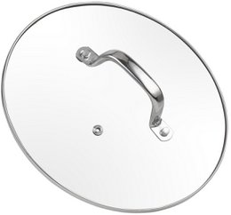 RESTO 92003 Pentola Libra - 3,6 litri - Rotonda Ø20 cm - Acciaio inossidabile - Pentola a induzione - Padella con coperchio in vetro