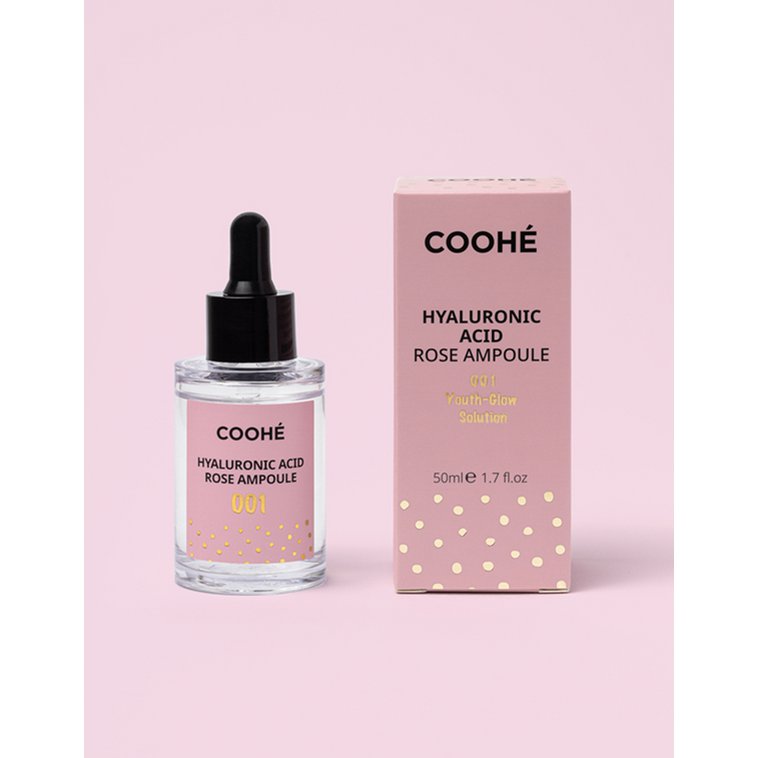001 Serum różane z kwasem hialuronowym Młodość i blask