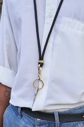 LANYARD SCHLÜSSELANHÄNGER (SCHWARZ)
