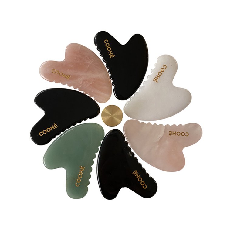 Gua Sha / Cuarzo Rosa