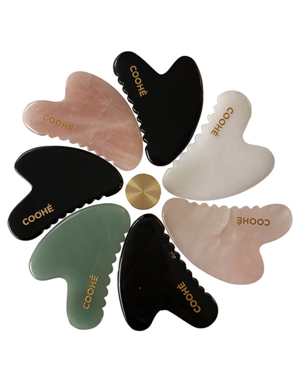Gua Sha / Cuarzo Rosa