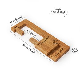 Porta della carta igienica a parete con scaffale e slot per telefoni integrato