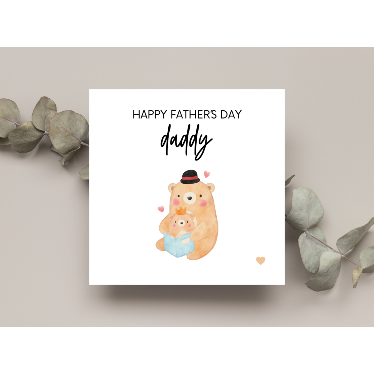Biglietto per la festa del papà come mio padre