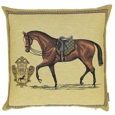 dekoracyjna poszewka na poduszkę Saddle Club horse