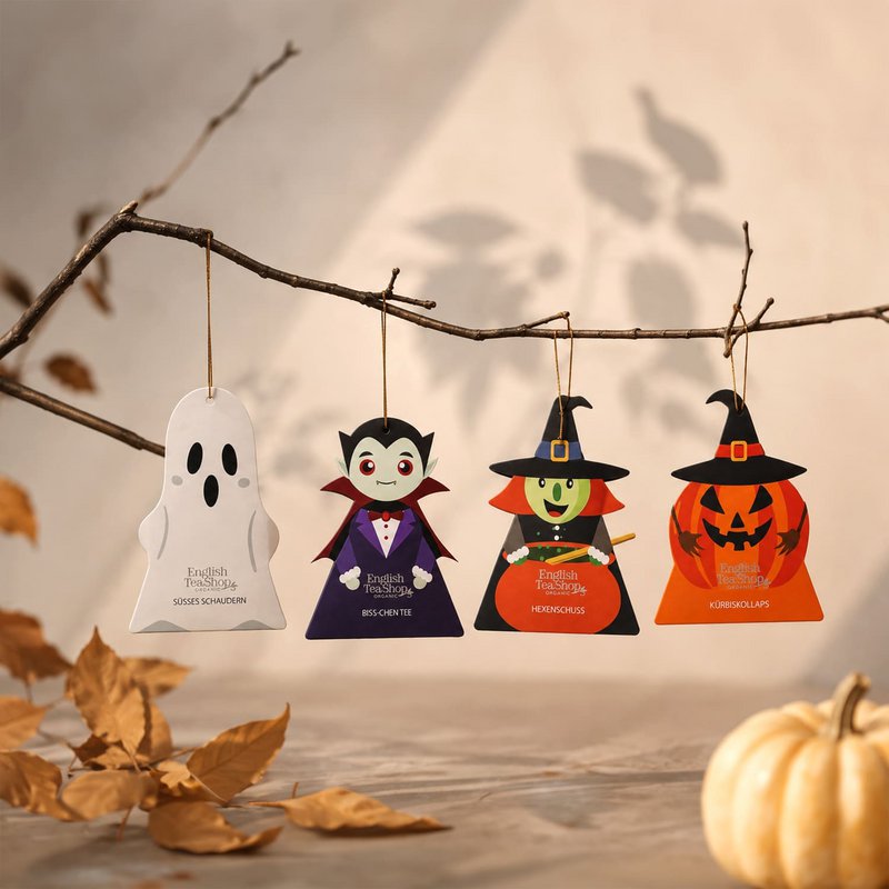 ETS - Hexe "Hexenschuss", Halloween Geschenk, BIO Tee, 1 Pyramidenbeutel