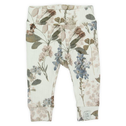 Legging | Wafel | Bloemen | Zand