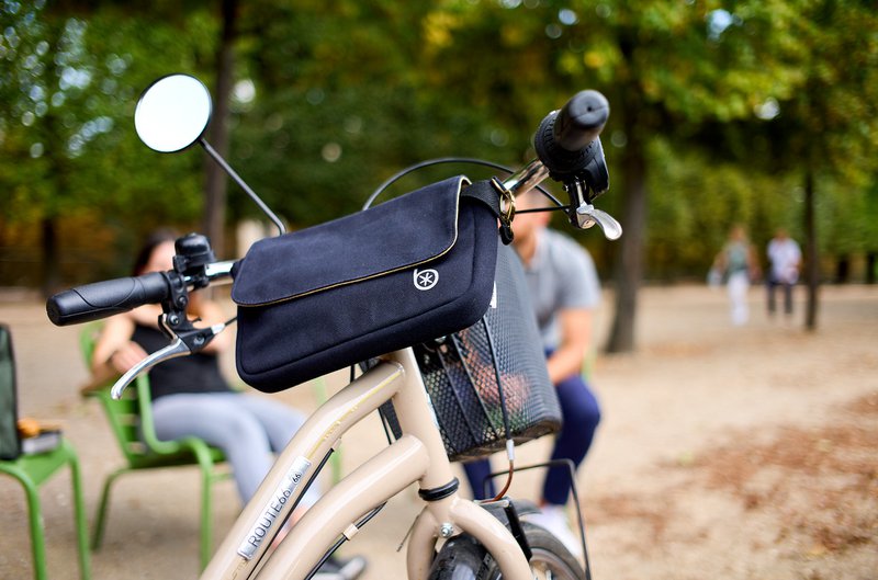 Borsa per manubrio bici Lulu - Nera