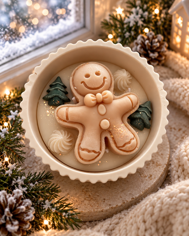 Gingerbread Glow geurkaars | koolzaadwas