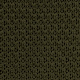 Moss green knitted pocket square