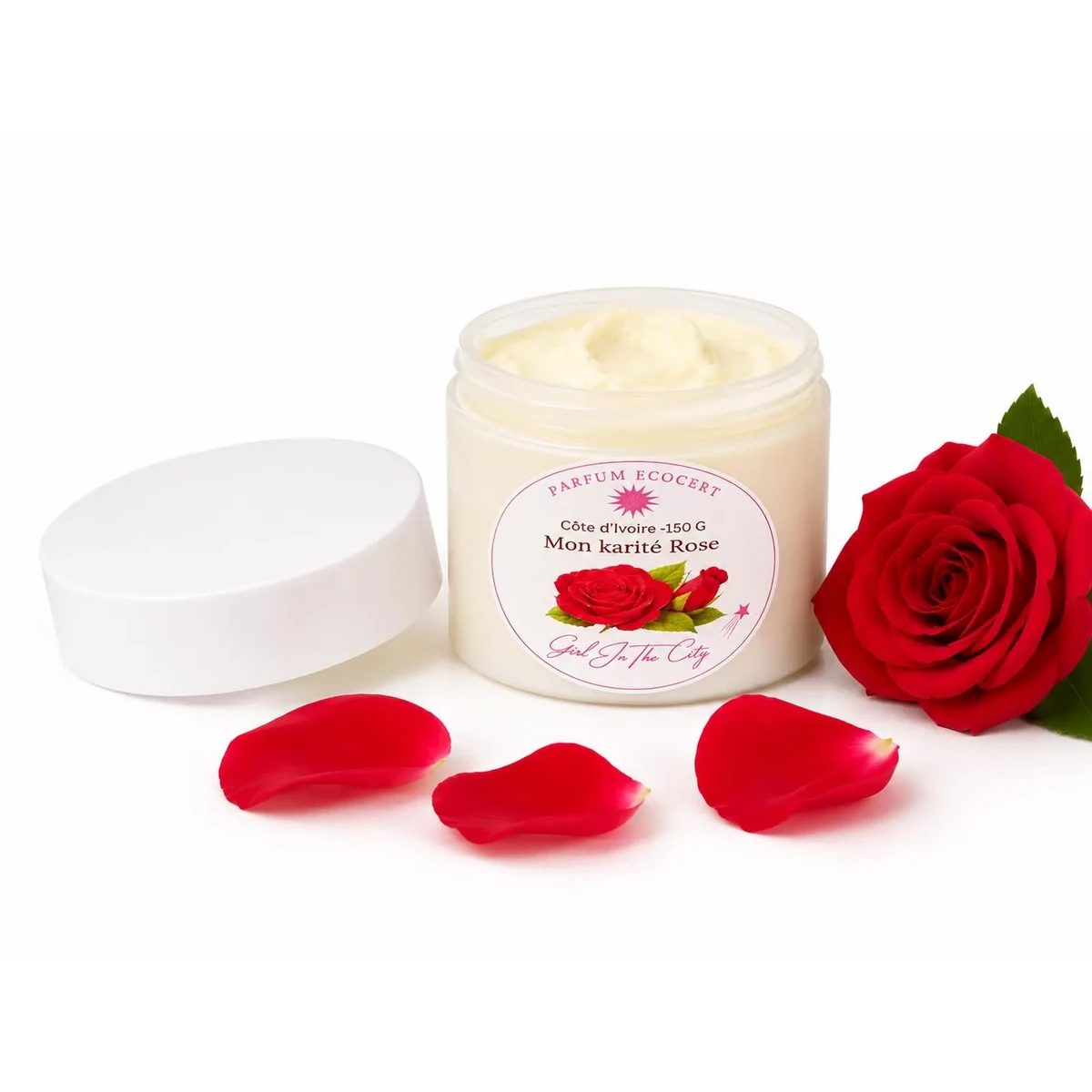 Beurre corporel rose