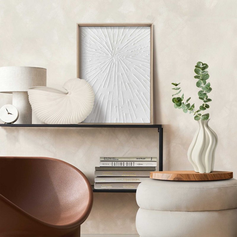 Painting 3D Art Relief Art Small Beams 40x30