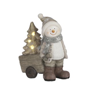 Christmas Figures Gray