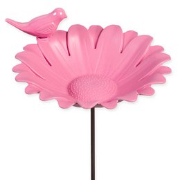 Gartenstecker "Blume/Vogel"