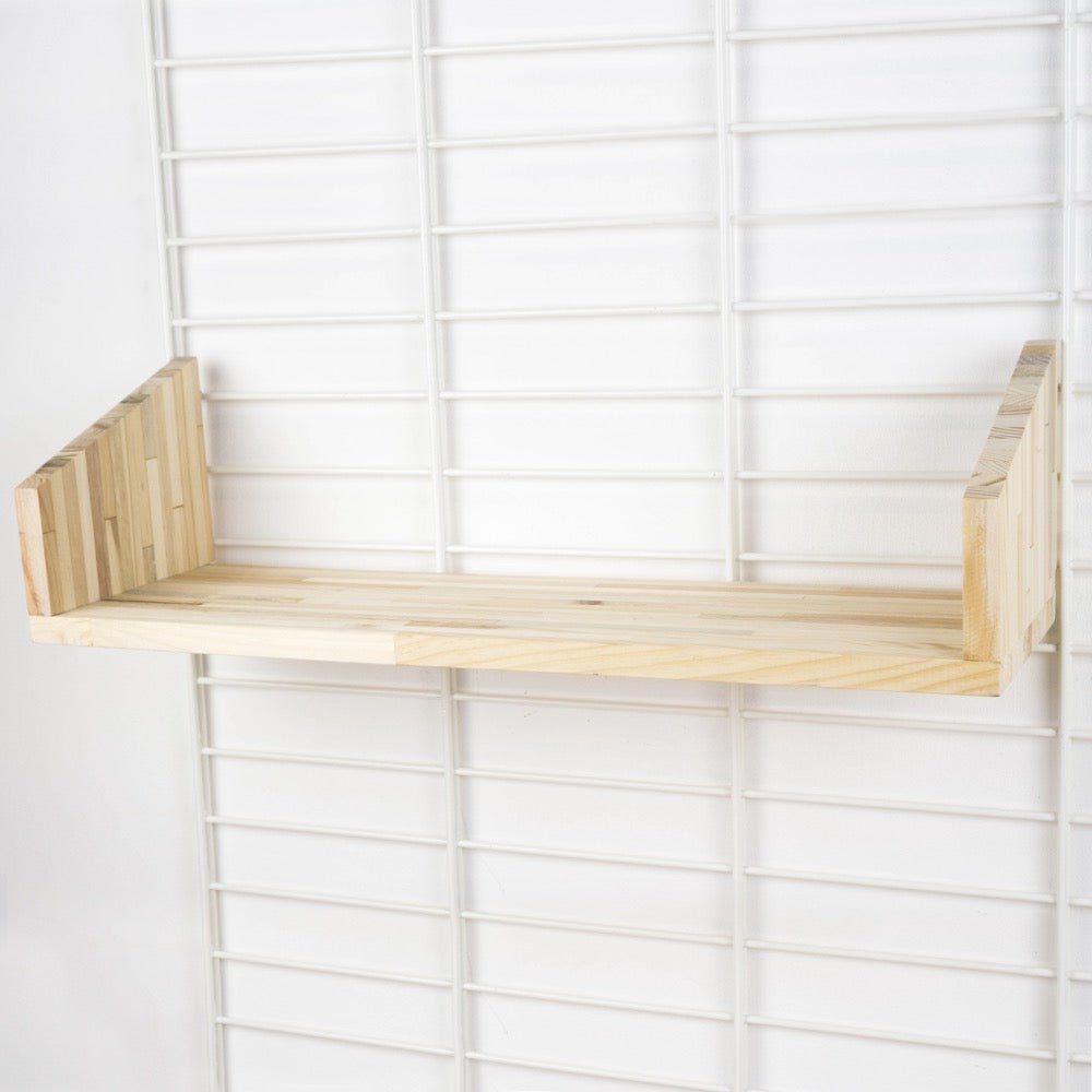 Etagère murale durable FENCY - étagère triple palette (59x18 cm)