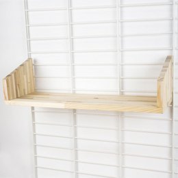 Estante de pared sostenible FENCY - estante triple palet (59x18 cm)