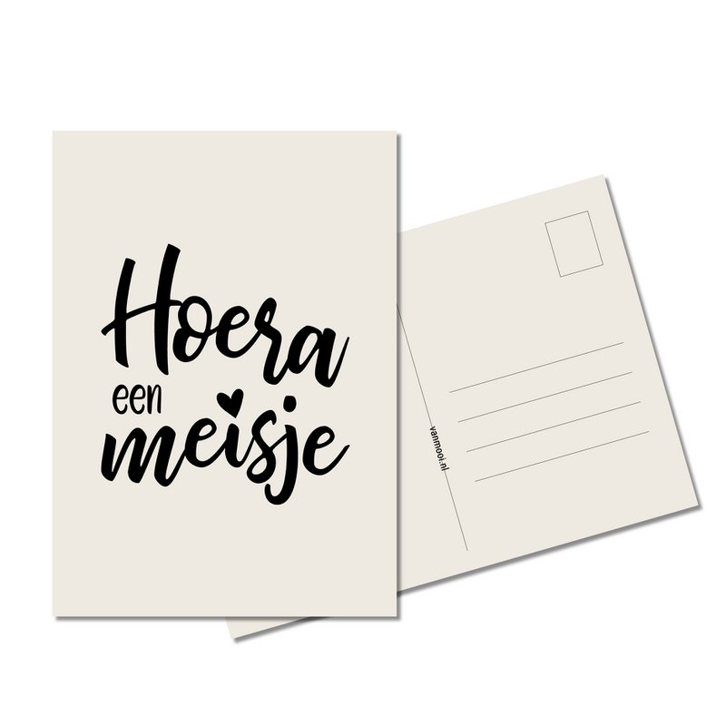 KARTE | Hurra ein Mädchen
