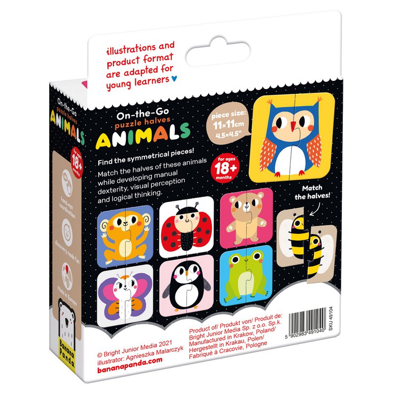 Il puzzle in movimento dimezza gli animali