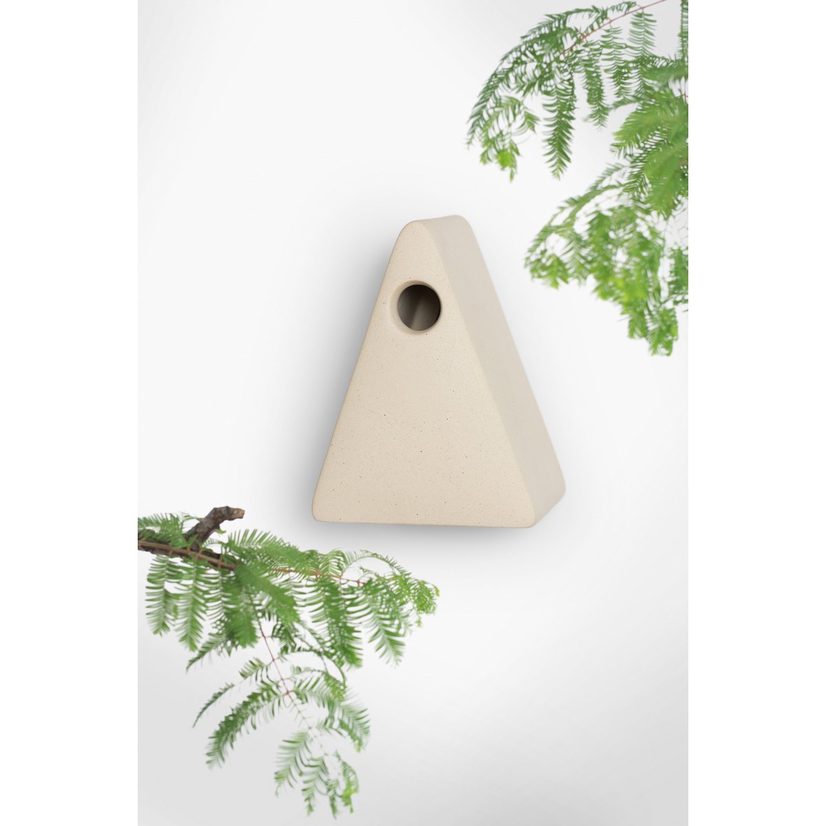 Hello Nina ceramic bird house