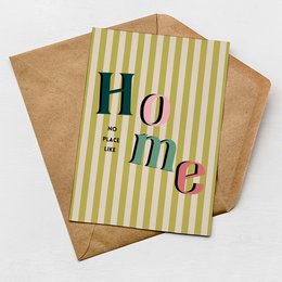 No Place Like Home Karte | Neue Zuhause-Grußkarte
