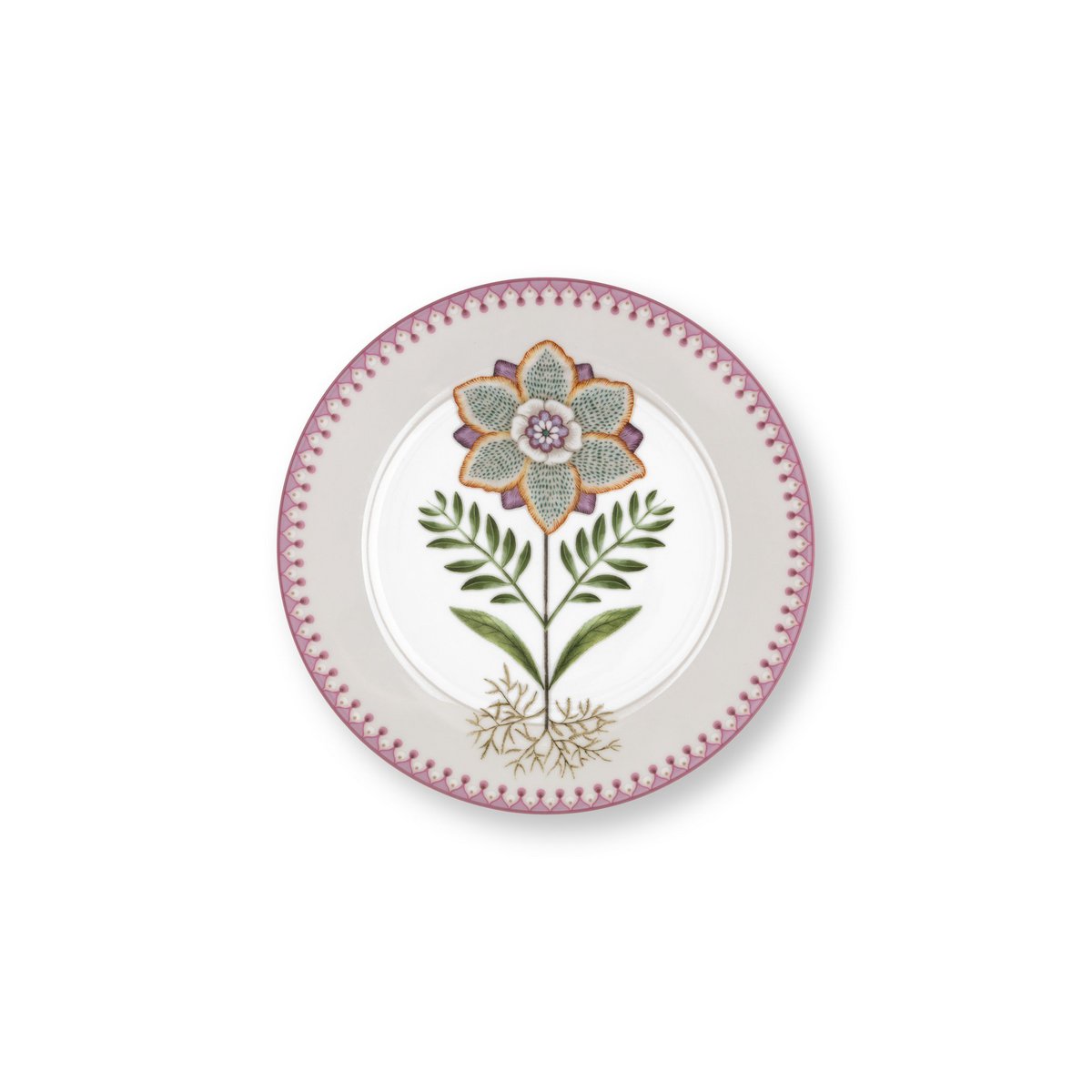 Plate Lily&Lotus Off White 21cm