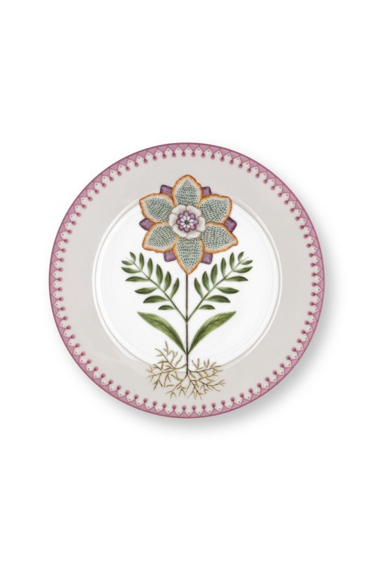 Plate Lily&Lotus Off White 21cm