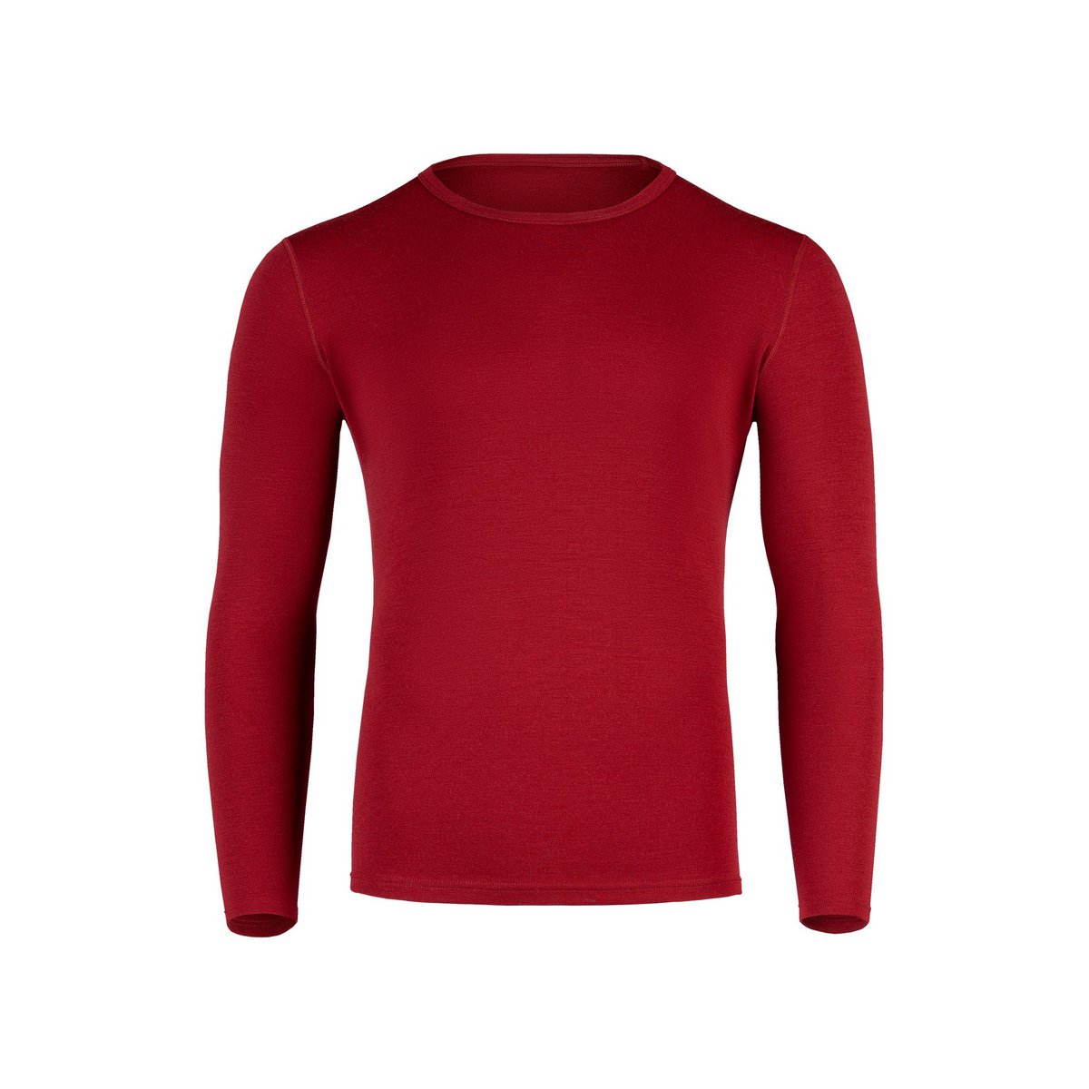 Men's Merino 250 Long Sleeve Crew Royal Cherry
