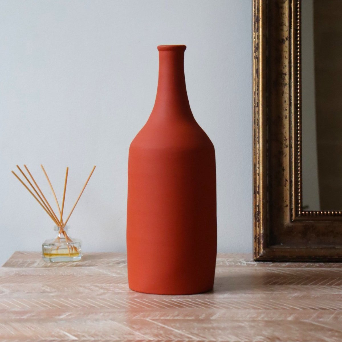 The Belo - Terracotta Mat jars
