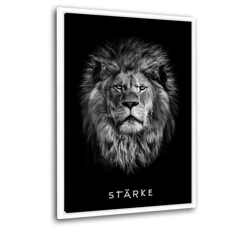 Strength - canvas with shadow joint "black"