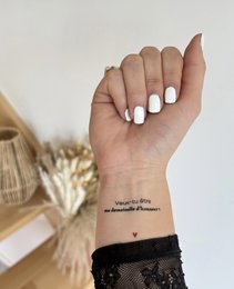 Sioou tymczasowy tatuaż - Czy chcesz być moją druhną? X5