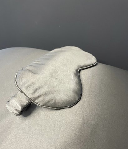 Slaapmasker Effen Grijs