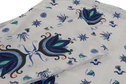APRON SET 2 COTTON 60X0.5X80 TILES 2 ASSORTMENTS. PC186916