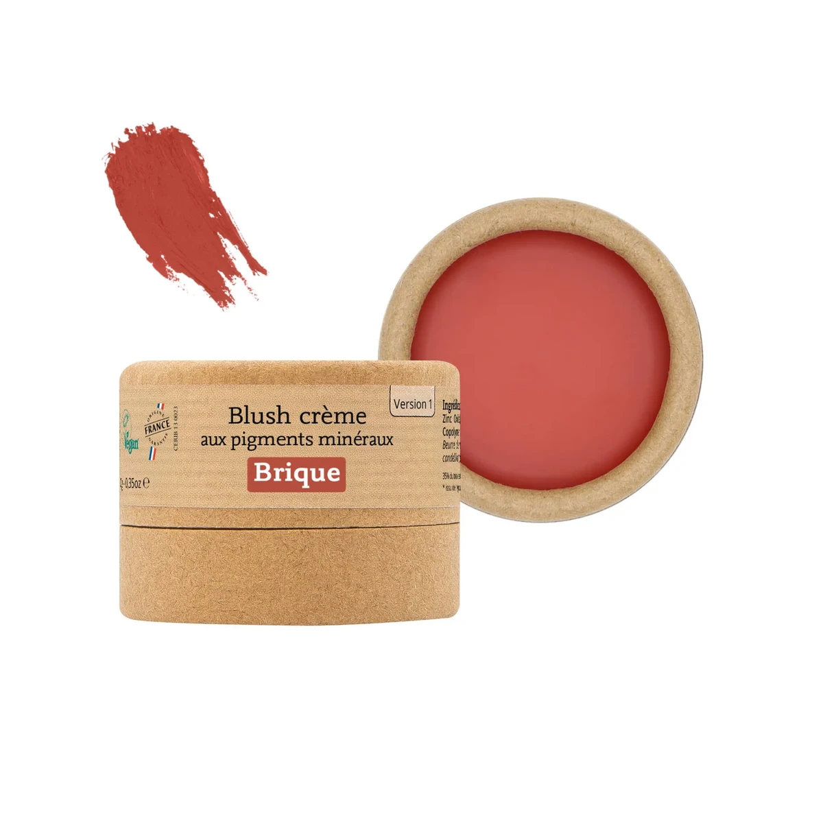 Blush crème aux pigments minéraux